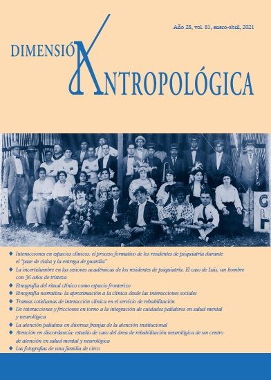 Imagen de Revista Dimensión Antropológica número 81