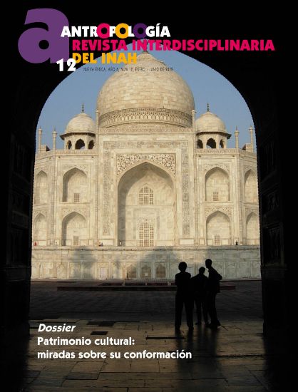 Imagen de Revista Antropología Interdisciplinaria del INAH Nueva Época número 12 