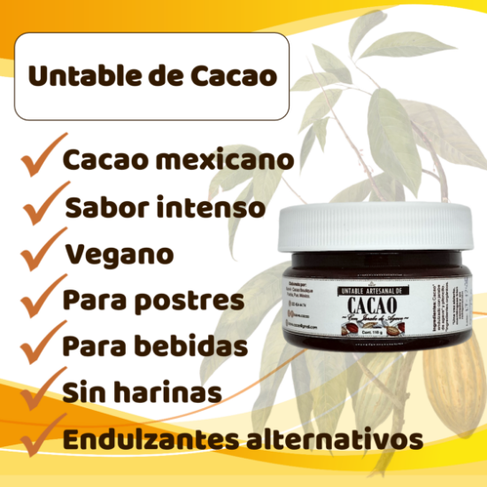 Imagen de Untable Artesanal de Cacao (110 g)
