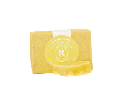 Imagen de JABON DE AVENA Y MIEL 