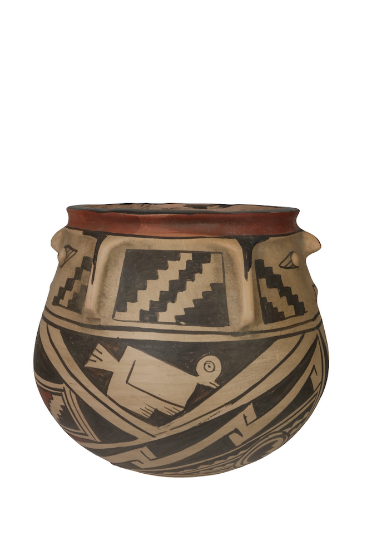 Imagen de Olla antropomorfa con dos rostros