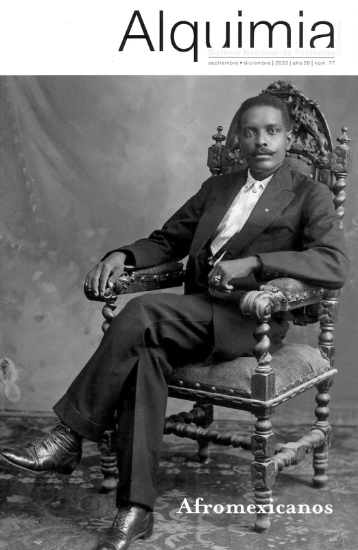 Imagen de Revista Alquimia año 26 número 77. Afromexicanos