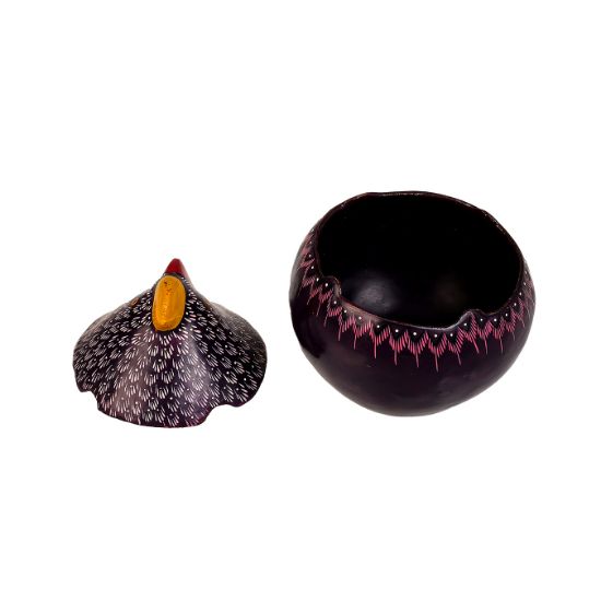 Imagen de Alhajero de gallina morado 