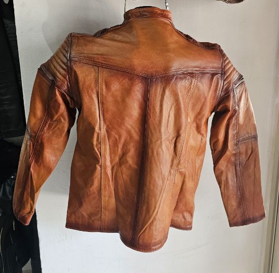 Imagen de Chamarra Piel Color Camel