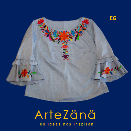Imagen de Blusa con tenangos EG