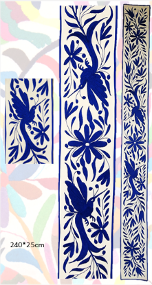 Imagen de Camino de mesa con tenangos (240*25cm)