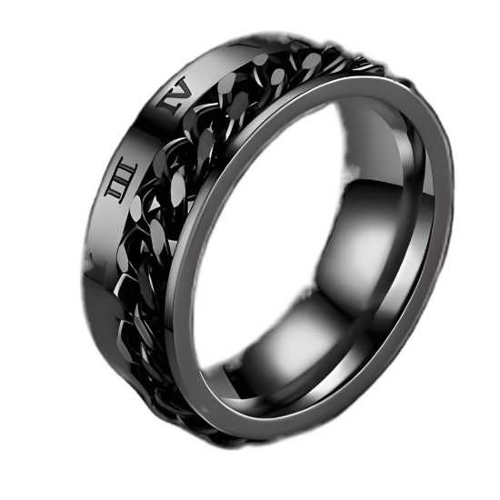 Imagen de 1 anillo Unisex acero inoxidable-+ 3 colores y 7 tallas a escoger Alta Durabilidad _Lopi740919