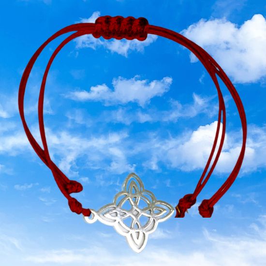 Imagen de 1 Dije Nudo de Bruja CURADO Uso Rudo en Pulsera Roja AA + 4 Modelos y Colores a Escoger ALTA DURABILIDAD -x1