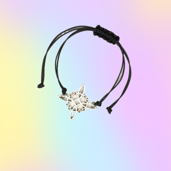 Imagen de 1 Dije Nudo de Bruja CURADO Uso Rudo en Pulsera Roja AA + 4 Modelos y Colores a Escoger ALTA DURABILIDAD -x1