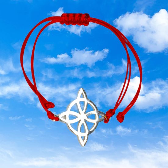 Imagen de 1 Dije Nudo de Bruja CURADO Uso Rudo en Pulsera Roja AA + 4 Modelos y Colores a Escoger ALTA DURABILIDAD -x1