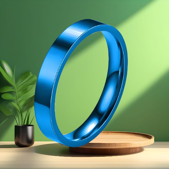 Imagen de 1 anillo Unisex acero inoxidable-+ 4 colores y 8 tallas a escoger Alta Durabilidad _Lopi740919