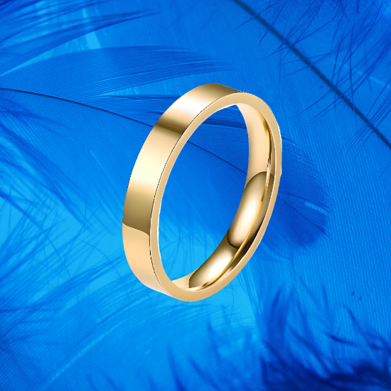 Imagen de 1 anillo Unisex acero inoxidable-+ 4 colores y 8 tallas a escoger Alta Durabilidad _Lopi740919