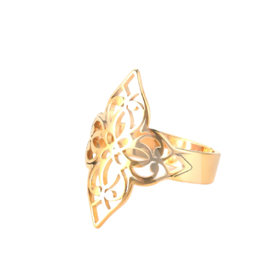 Imagen de 1 Anillo Nudo de Bruja M1 Grande ACERO INOXIDABLE Curado e Intensionado+ 3 Modelos y 3 Colores Para Escoger x1nb