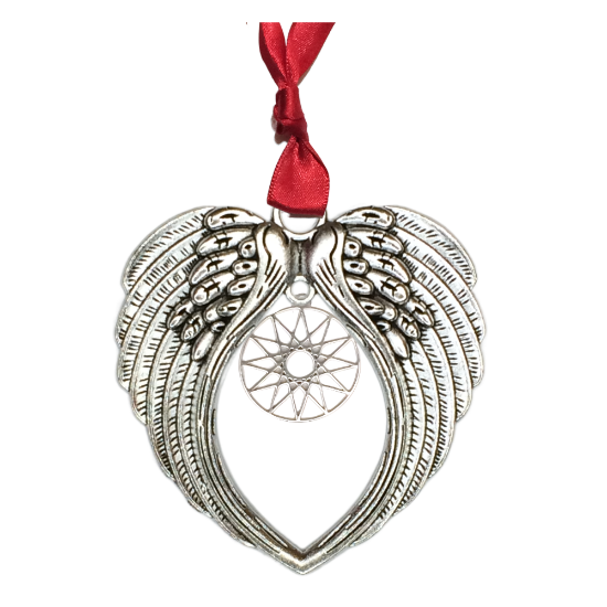 Imagen de Estrella de 12 Picos o Estrella de Dios Poderoso Simbolo de Protección Dije Curado e Intensionado de Acero Inoxidable x1est