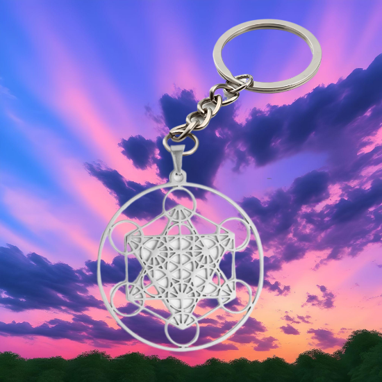 Imagen de CUBO Metatron o  ARCANGEL METATRON Curado En Anillo o Espanta Espiritus o Llavero o Pulsera o Collar Alta  Durabilidad + 6 Modelos A Escoger Símbolo de Protección -X1