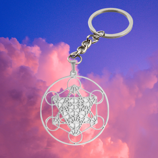 Imagen de CUBO Metatron o  ARCANGEL METATRON Curado En Anillo o Espanta Espiritus o Llavero o Pulsera o Collar Alta  Durabilidad + 6 Modelos A Escoger Símbolo de Protección -X1
