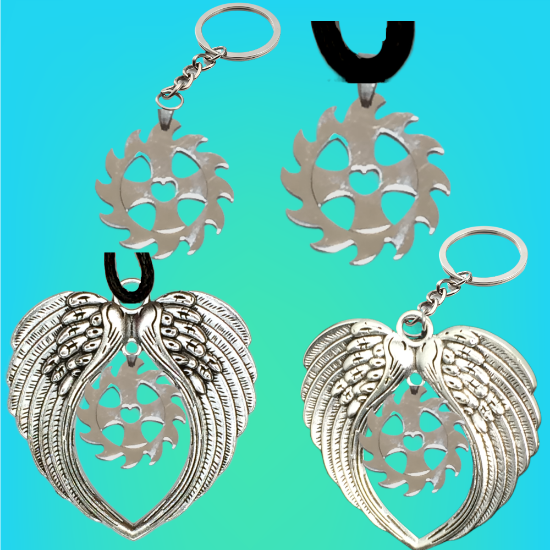 Imagen de 1 Cruz Orlada Acero Inoxidable Poderosisimo Talisman Protector  Curado e Intensionado, Alta Durabilidad En Collar o Llavero o en Alas de Angel x1