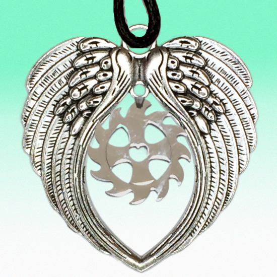 Imagen de 1 Cruz Orlada Acero Inoxidable Poderosisimo Talisman Protector  Curado e Intensionado, Alta Durabilidad En Collar o Llavero o en Alas de Angel x1