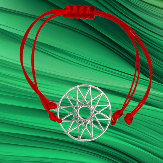 Imagen de 1 Dije Curado o Intensionado Estrella de 12 Puntas o Estrella de Dios 30x30mm el mas Completo y Poderoso Simbolo Protector de Acero Inoxidable en Pulsera, LLavero  o Collar-X1