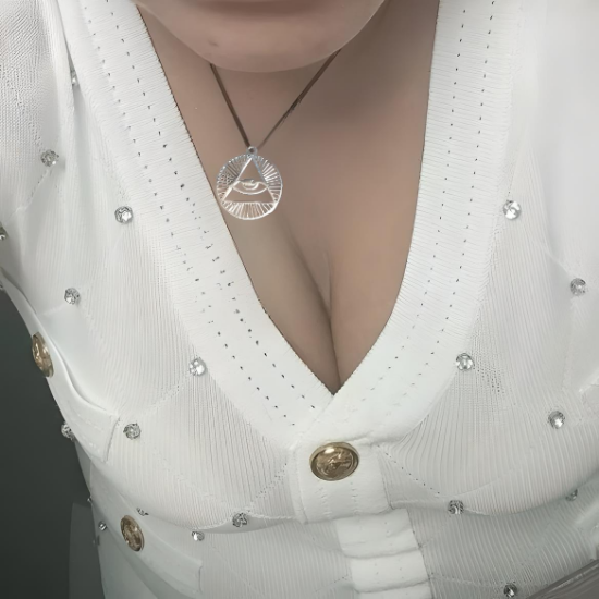 Imagen de 1 Dije Ojo de Dios + Santisima Trinidad 20x20mm Curado o Intensionado Acero Inoxidable Alta Durabilidad en Pulsera o Llavero o Collar+4 Modelos para Escoger -x1