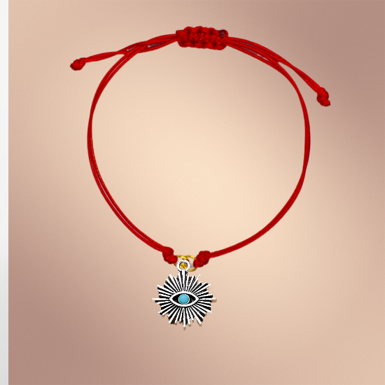 Imagen de 1 Dije Ojo de Dios + Santisima Trinidad 20x20mm Curado o Intensionado Acero Inoxidable Alta Durabilidad en Pulsera o Llavero o Collar+4 Modelos para Escoger -x1