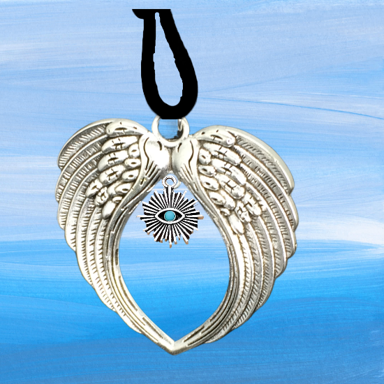 Imagen de 1 Dije Ojo de Dios + Santisima Trinidad 20x20mm Curado o Intensionado Acero Inoxidable Alta Durabilidad en Pulsera o Llavero o Collar+4 Modelos para Escoger -x1