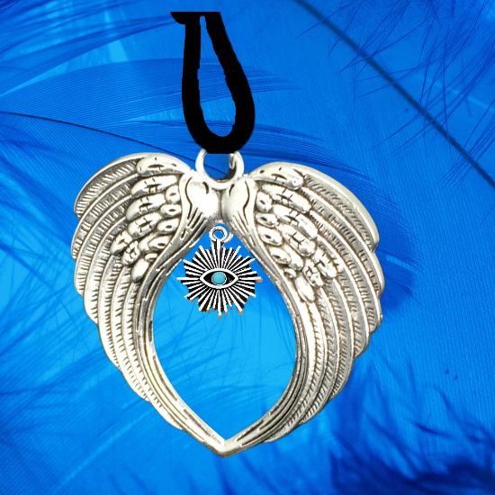 Imagen de 1 Dije Ojo de Dios + Santisima Trinidad 20x20mm Curado o Intensionado Acero Inoxidable Alta Durabilidad en Pulsera o Llavero o Collar+4 Modelos para Escoger -x1