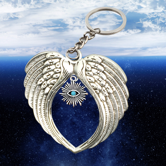 Imagen de 1 Dije Ojo de Dios + Santisima Trinidad 20x20mm Curado o Intensionado Acero Inoxidable Alta Durabilidad en Pulsera o Llavero o Collar+4 Modelos para Escoger -x1