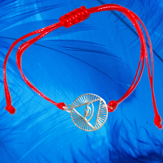 Imagen de 1 Dije Ojo de Dios + Santisima Trinidad 20x20mm Curado o Intensionado Acero Inoxidable Alta Durabilidad en Pulsera o Llavero o Collar+4 Modelos para Escoger -x1