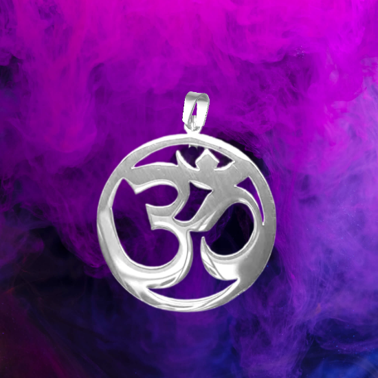 Imagen de Flor de Loto + Om Mediano o Grande o 3D (Meditacion Yoga ) Dije, Collar o LLavero+ 20 Modelos Para Escoger -x1om