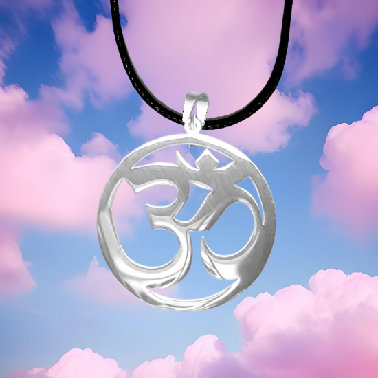 Imagen de Flor de Loto + Om Mediano o Grande o 3D (Meditacion Yoga ) Dije, Collar o LLavero+ 20 Modelos Para Escoger -x1om