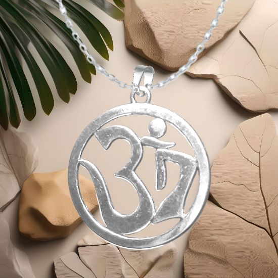 Imagen de Flor de Loto + Om Mediano o Grande o 3D (Meditacion Yoga ) Dije, Collar o LLavero+ 20 Modelos Para Escoger -x1om