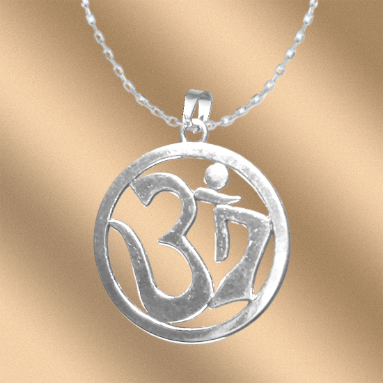 Imagen de Flor de Loto + Om Mediano o Grande o 3D (Meditacion Yoga ) Dije, Collar o LLavero+ 20 Modelos Para Escoger -x1om