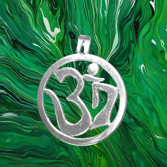 Imagen de Flor de Loto + Om Mediano o Grande o 3D (Meditacion Yoga ) Dije, Collar o LLavero+ 20 Modelos Para Escoger -x1om