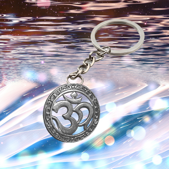 Imagen de Flor de Loto + Om Mediano o Grande o 3D (Meditacion Yoga ) Dije, Collar o LLavero+ 20 Modelos Para Escoger -x1om