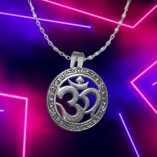 Imagen de Flor de Loto + Om Mediano o Grande o 3D (Meditacion Yoga ) Dije, Collar o LLavero+ 20 Modelos Para Escoger -x1om