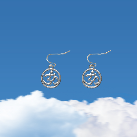 Imagen de Om o Flor de Loto ( Meditacion Yoga ) en Aretes o Arracaditas x1loto