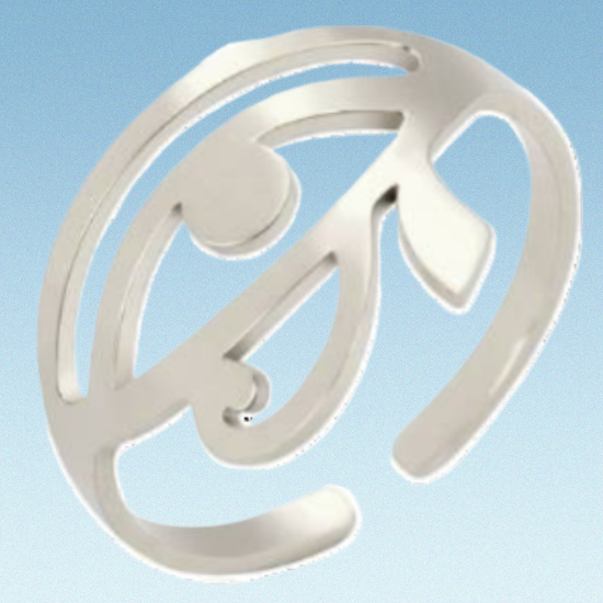 Imagen de 1 Anillo  Egipcio 9 Modelos para Escoger ( Escarabajo, Ank, Ojo de Horus, Anubis, Esfinge, Osiris, Bastet, IBIS, Rha) a Escoger  con  Poderosa Simbolo  deProteccion Activada Ajustable Alta Durabilidad de Uso Rudo X12Egip