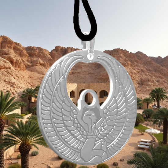 Imagen de 1 Dije Egipcio Diosa Isis Con Alas Poderoso Talismán Protector A Escoger entre + de 4 Modelos  x12egip Amuletos protectores