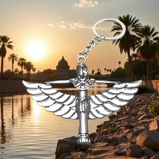 Imagen de 1 Dije Egipcio Diosa Isis Con Alas Poderoso Talismán Protector A Escoger entre + de 4 Modelos  x12egip Amuletos protectores