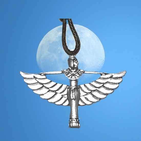 Imagen de 1 Dije Egipcio Diosa Isis Con Alas Poderoso Talismán Protector A Escoger entre + de 4 Modelos  x12egip Amuletos protectores