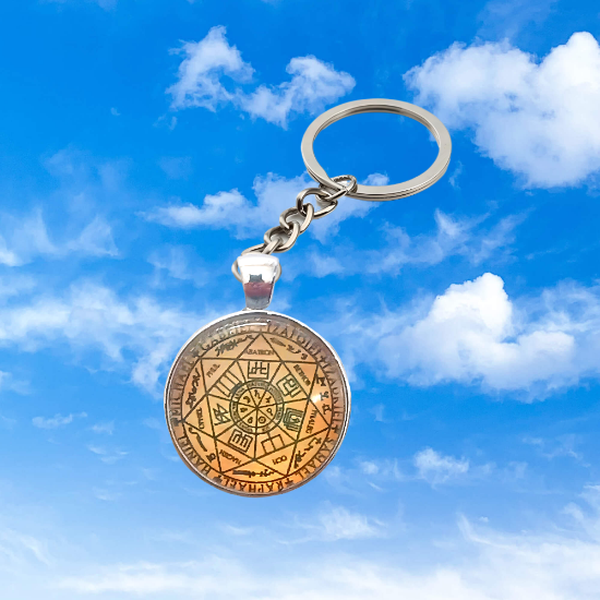 Imagen de 1 Poderoso Dije Activado 7 Arcangeles (PROTECCION DE LOS 7 ARCANGELES) Dije Solo o en Alas de Angel en Collar o Llavero+ 4 Modelos a Escoger X17Arc 