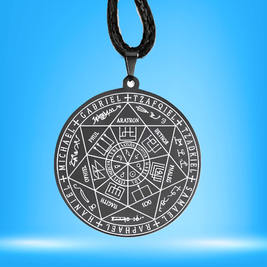 Imagen de 1 Poderoso Dije Activado 7 Arcangeles (PROTECCION DE LOS 7 ARCANGELES) Dije Solo o en Alas de Angel en Collar o Llavero+ 4 Modelos a Escoger X17Arc 