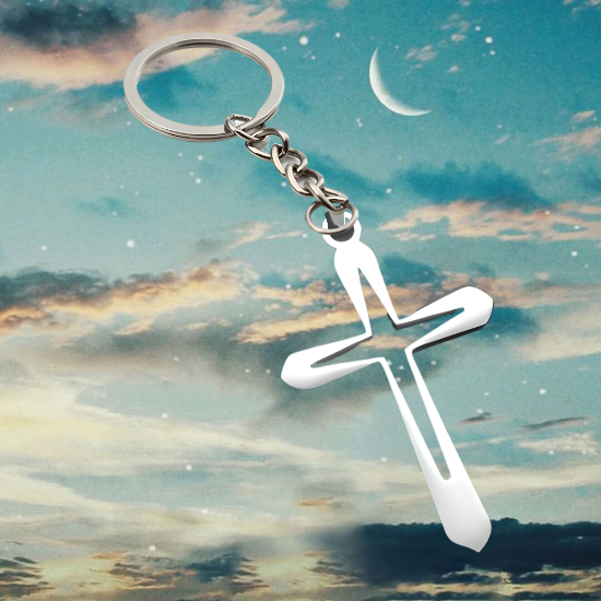 Imagen de 1 Dije Activado Cruz Para Obtener Justicia Divina en Collar o Llavero 2 Modelos para EScoger X1CRUZjUS