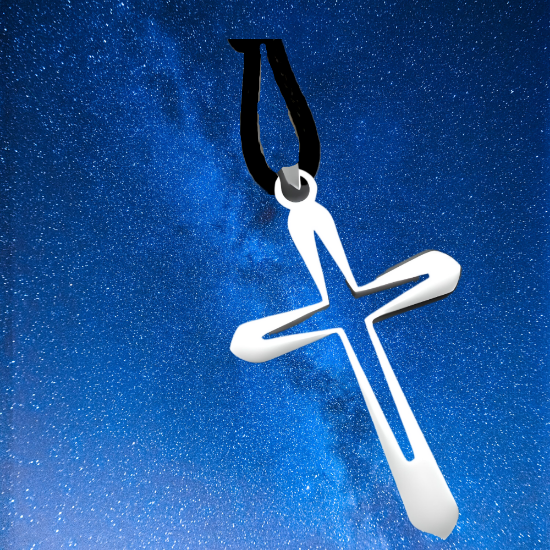 Imagen de 1 Dije Activado Cruz Para Obtener Justicia Divina en Collar o Llavero 2 Modelos para EScoger X1CRUZjUS