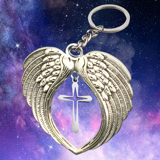 Imagen de 1 Dije Activado Cruz Para Obtener Justicia Divina en Collar o Llavero 2 Modelos para EScoger X1CRUZjUS