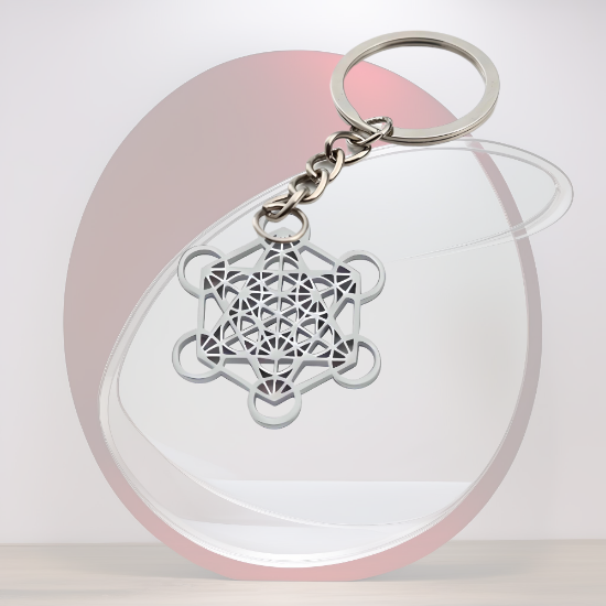 Imagen de CUBO Metatro o  ARCANGEL METATRON Curado En Anillo o Espanta Espiritus o Llavero o Pulsera o Collar Alta  Durabilidad + 6 Modelos A Escoger Símbolo de Protección -X1-Lopi