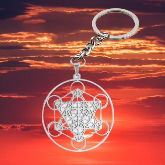 Imagen de CUBO Metatro o  ARCANGEL METATRON Curado En Anillo o Espanta Espiritus o Llavero o Pulsera o Collar Alta  Durabilidad + 6 Modelos A Escoger Símbolo de Protección -X1-Lopi