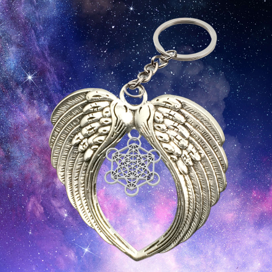Imagen de CUBO Metatro o  ARCANGEL METATRON Curado En Anillo o Espanta Espiritus o Llavero o Pulsera o Collar Alta  Durabilidad + 6 Modelos A Escoger Símbolo de Protección -X1-Lopi