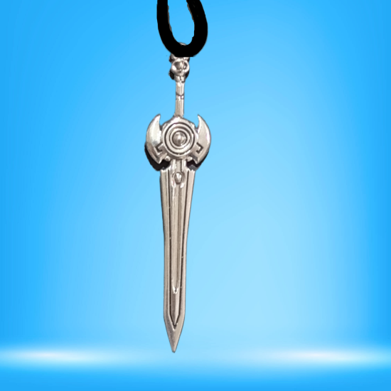 Imagen de Dije de Espada Larga Tipo Vikingo o Medieval o Samurai o Arabe en Collar + de 20 Modelos para Escoger x1-3